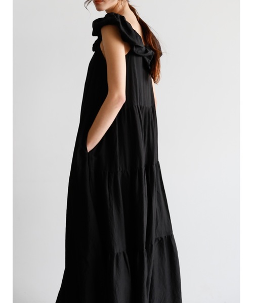 Katrin TOKYO ワンピース fluffy shoulder back tiered onepiece