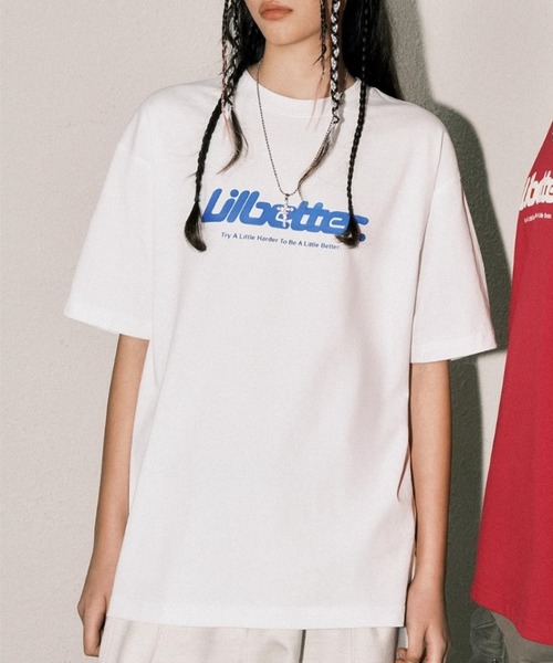 tシャツ 「LILBETTER」フロントロゴ Tシャツ メンズ レディース