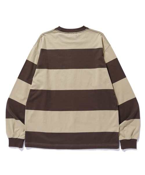 大人気 XLARGE HEAVYWEIGHT STRIPED L/S TEE 落ち着いた色合い XLARGE tシャツ HEAVYWEIGHT STRIPED L/S TEE メンズ レディース