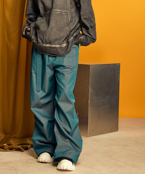 カーゴパンツ 「UNISEX」120 2 2 Suvin Cotton Gabardine Prime-Wide 