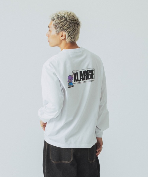 XLARGE tシャツ STREET VANDALISM L/S TEE メンズ レディース