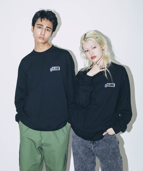 大人気 早い者勝ち XLARGE STREET VANDALISM L/S TEE デザイン◎ 大人気 早い者勝ち XLARGE STREET VANDALISM L/S TEE デザイン