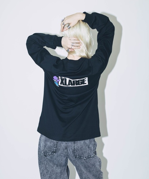 XLARGE tシャツ STREET VANDALISM L/S TEE メンズ レディース