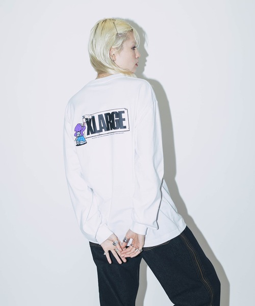 大人気 早い者勝ち XLARGE STREET VANDALISM L/S TEE デザイン◎ XLARGE tシャツ STREET VANDALISM L/S TEE メンズ レディース