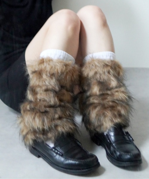 Port（ポート） レッグウォーマー 「 antique andico / アンティーク