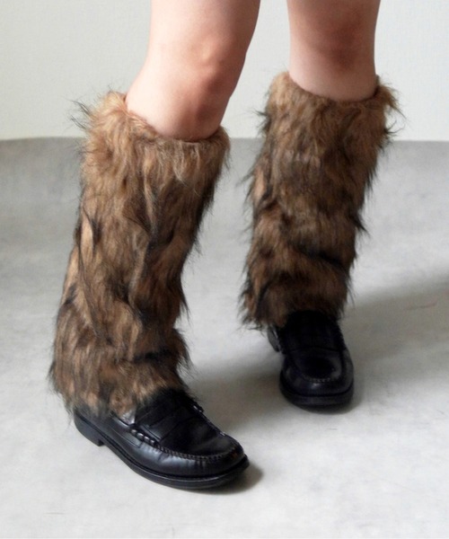 Port（ポート） レッグウォーマー 「 antique andico / アンティーク