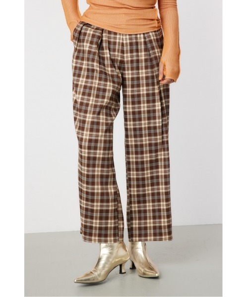 スラックス パンツ 2TUCK WIDE スラックス レディース メンズ 2tuck