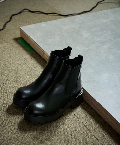 eness ブーツ 「ENESS（エネス）」New Chelsea Short Boots
