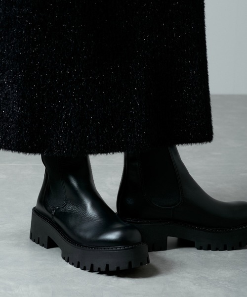 eness ブーツ 「ENESS（エネス）」New Chelsea Short Boots