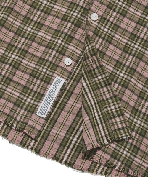 ブラウス シャツ 「UNISEX」Filluminate／GEEK チェックシャツ レディース メンズ ALAND ブラウス シャツ 「UNISEX」Filluminate／GEEK チェック