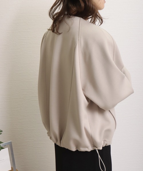 libelle more（リベル モア） ブルゾン アウター ダンボールポンチ