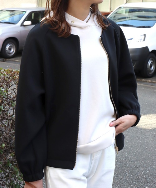 libelle more（リベル モア） ブルゾン アウター ダンボールポンチ