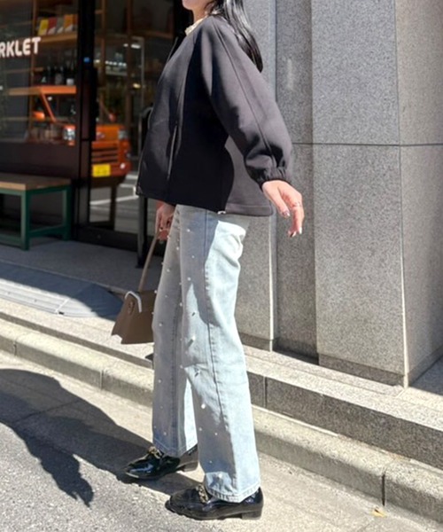 libelle more（リベル モア） ブルゾン アウター ダンボールポンチ