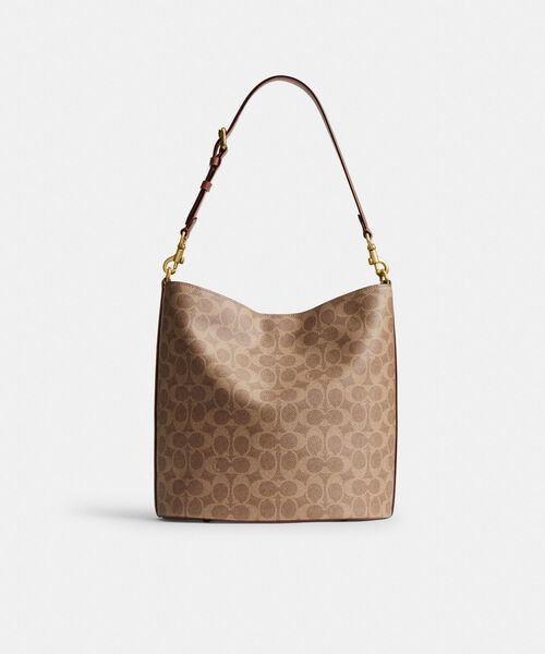 COACH シグネチャーキャンバスのウィローソフトバケットバッグ COACH ショルダーバッグ バッグ ウィロウ ソフト バケット