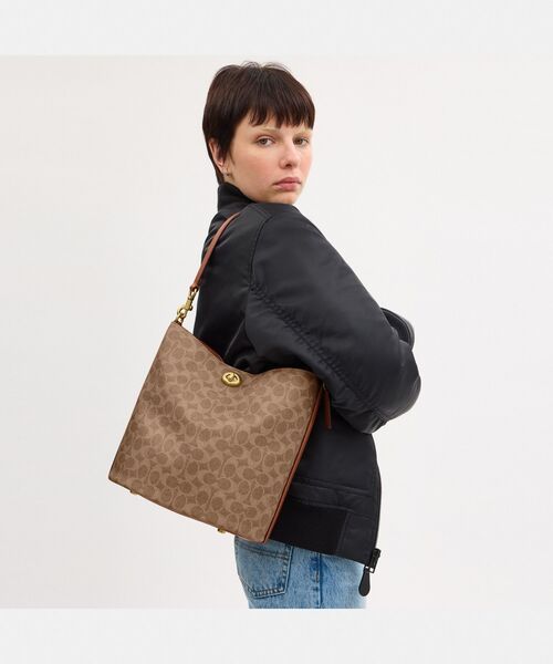 COACH ショルダーバッグ バッグ ウィロウ ソフト バケット
