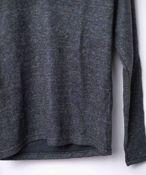 NO WAY tシャツ /Growth by Grail/ボリュームネック/ネップカットソー