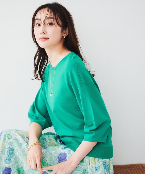 UNTITLED（アンタイトル） ニット セーター 「袖コンシャス/着映え/六