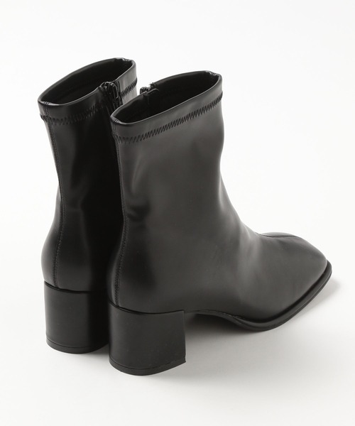 「Heather」 ショートブーツ L シルバー レディース_画像7