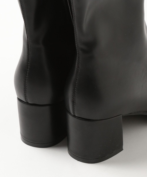 「Heather」 ショートブーツ L シルバー レディース_画像8