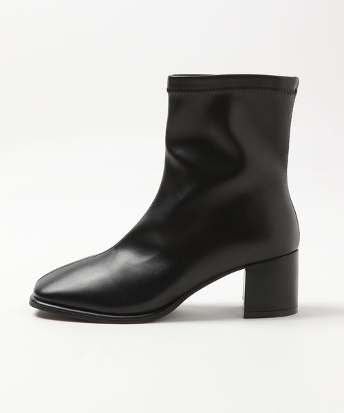 「Heather」 ショートブーツ L シルバー レディース_画像9