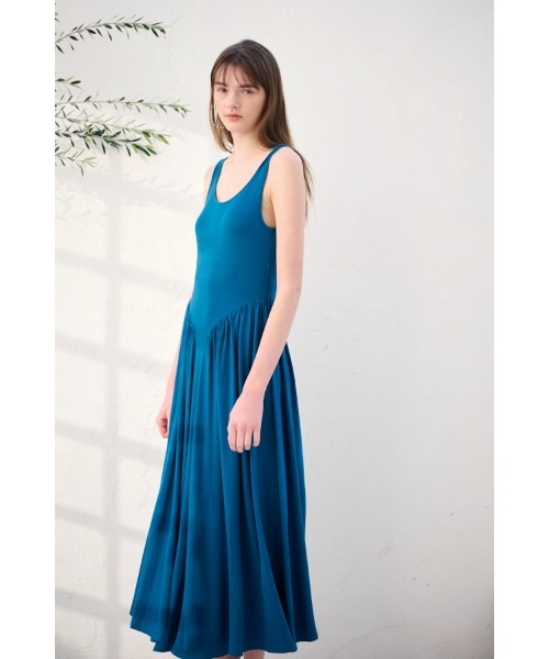 Estella.K ワンピース Vera Open Back Dress タンクカットロングドレス