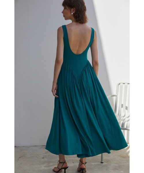 Estella.K ワンピース Vera Open Back Dress タンクカットロングドレス