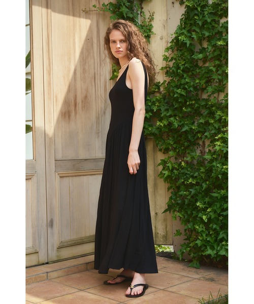 Estella.K ワンピース Vera Open Back Dress タンクカットロングドレス