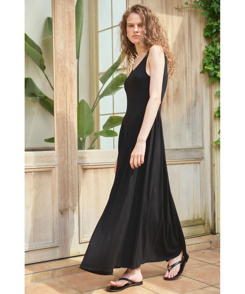 Estella.K ワンピース Vera Open Back Dress タンクカットロングドレス