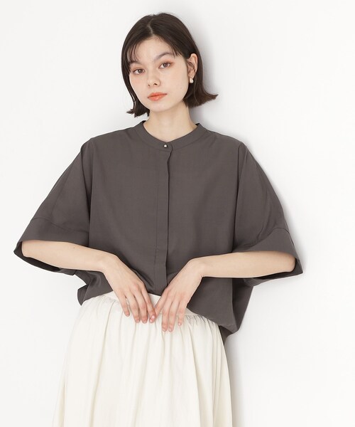 THE SHOP TK ブラウス シャツ ドルマンブラウス「7色展開/洗濯機