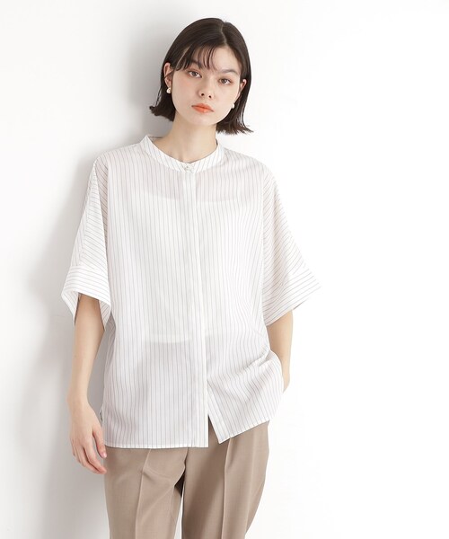 THE SHOP TK ブラウス シャツ ドルマンブラウス「7色展開/洗濯機