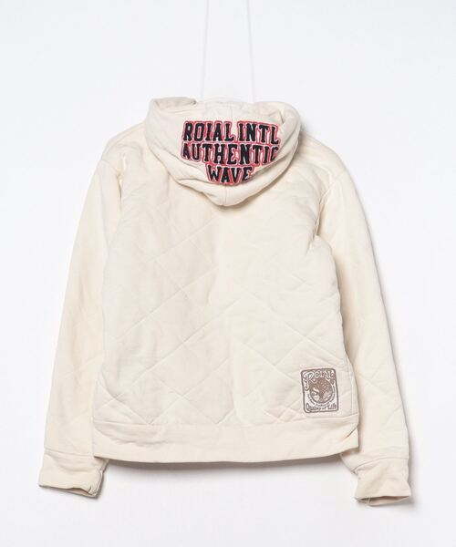 「roial」 ワンポイントブルゾン - ベージュ レディース_画像2