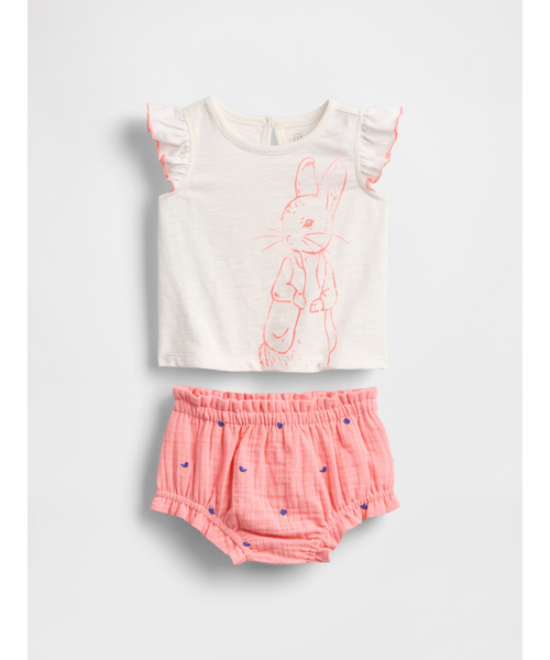 GAP ピーターラビット ベビー服セット 70cm 新品未使用】 GAP ピーターラビット ベビー服セット 70cm 限定