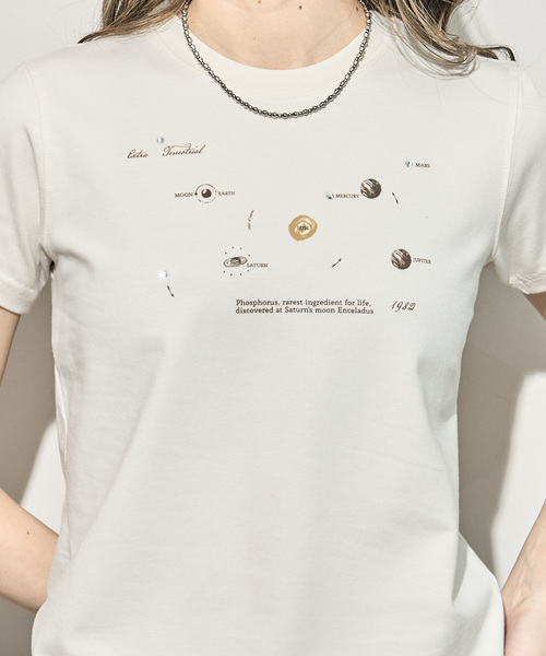 tシャツ Kijun/キジュン Planet T-Shirt レディース Kijun tシャツ Kijun/キジュン Planet T-Shirt Tシャツ