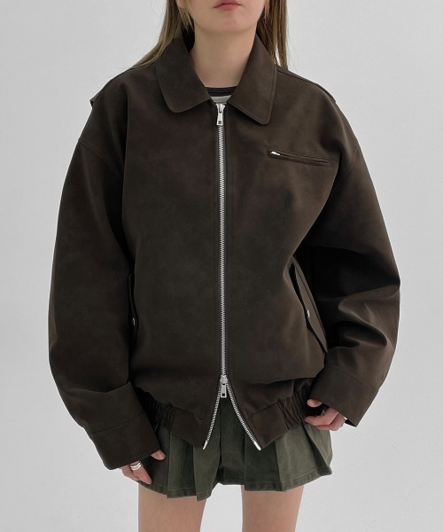 BLACKUP（ブラックアップ） ブルゾン アウター 「MADE」 クゼフレザー