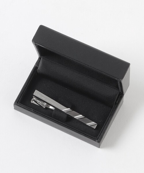 【新品】 BLACK LABEL CRESTBRIDGE ネクタイピン　タイバー BLACK LABEL CRESTBRIDGE ネクタイピン ストライプハーフダイヤ