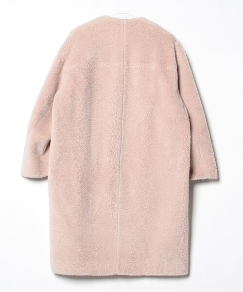 ルイヴィトン★ノーカラーコートジャケットジャケット★サイズ36★ピンク★ウール ルイヴィトン☆ノーカラーコートジャケットジャケット☆サイズ36