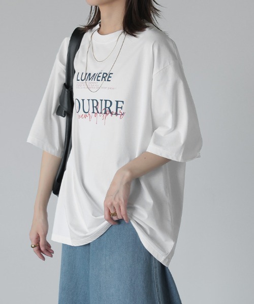 HUG.U tシャツ 選べる プリントTシャツ 半袖ver. レディース