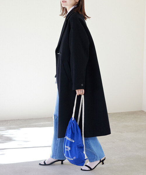 SLOBE IENAブラック チェスターコート SLOBE IENA（スローブイエナ） チェスターコート 38 ブラック