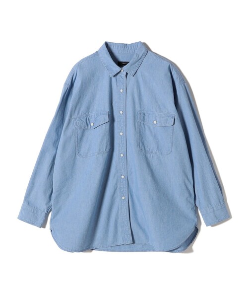 ブラウス シャツ 「SHIPS別注」JAPAN BLUE JEANS:デニム シャツ レディース