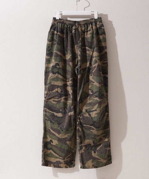 punkandyo カモ トライバル Laufer パンツ 「Laufer」 カモフラ柄 パラシュートパンツ