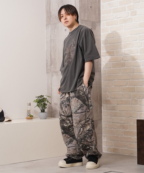 Laufer パンツ 「Laufer」 カモフラ柄 パラシュートパンツ