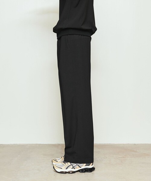 オバナダイスケ　DO I BELT CR 1P PANTS パンツ　ブラック UNITED ARROWS & SONS by DAISUKE OBANA パンツ 「D.O BY OBANA
