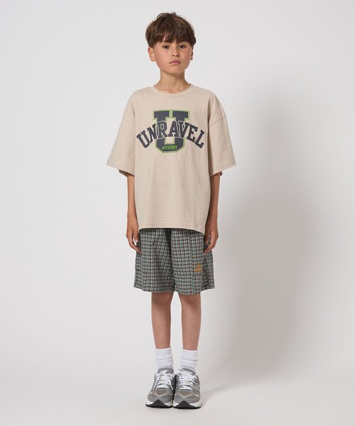 green label relaxing パンツ チェック ビッグポケット ショート