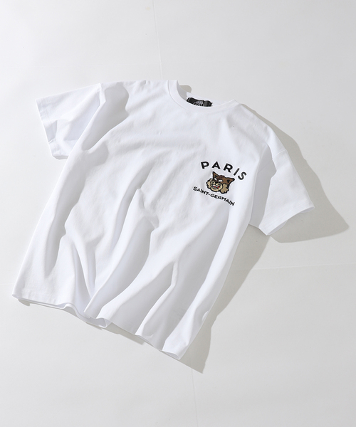 居酒屋えぐざいる カレッジロゴTシャツ RAMPAGE Lサイズ