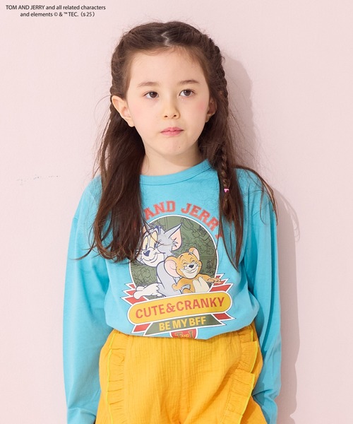 tシャツ 「トムとジェリー」別注プリントロンT キッズ 子供服 男の子
