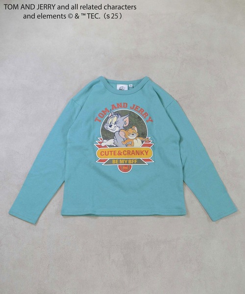 tシャツ 「トムとジェリー」別注プリントロンT キッズ 子供服 男の子