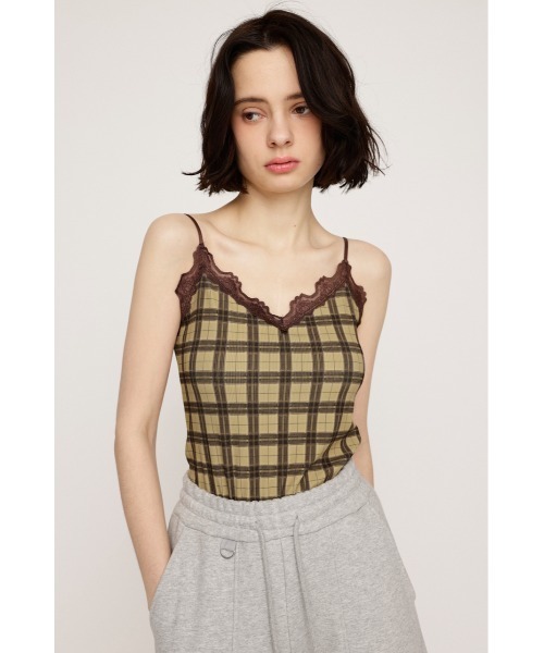 SLY キャミソール LACE DOCKING CAMI レース ドッキング キャミ