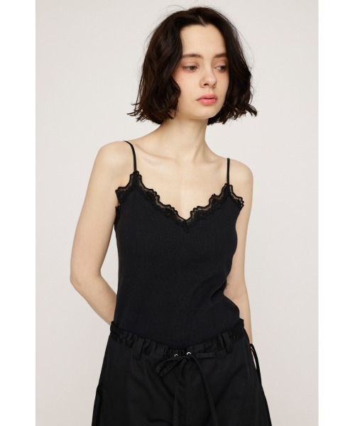 Lace Docking Camisole/レースカットキャミ セール】LACE DOCKING CAMI レース ドッキング キャミ 夏服