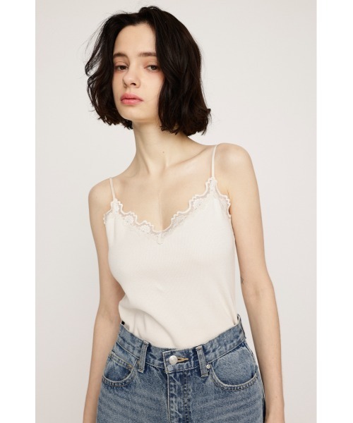 SLY（スライ） キャミソール LACE DOCKING CAMI レース ドッキング