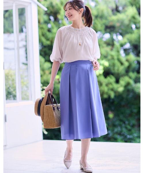 リフレクト　プリーツスカート　黒　プリーツスカート Reflect スカート 「夏SALE／UVカット／マシンウォッシュ可